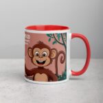 Monkey Mood: Decaffeinated = Grumpy, Caffeinated = Happy Mug - Image 9