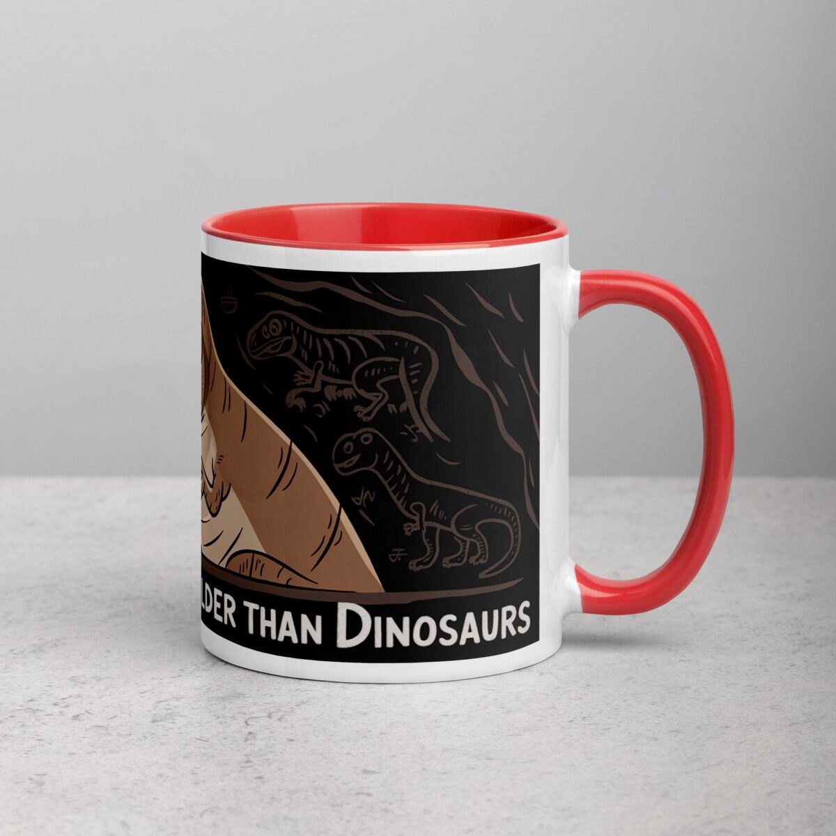 Coffee: The Only Thing Older Than Dinosaurs Mug - Image 9