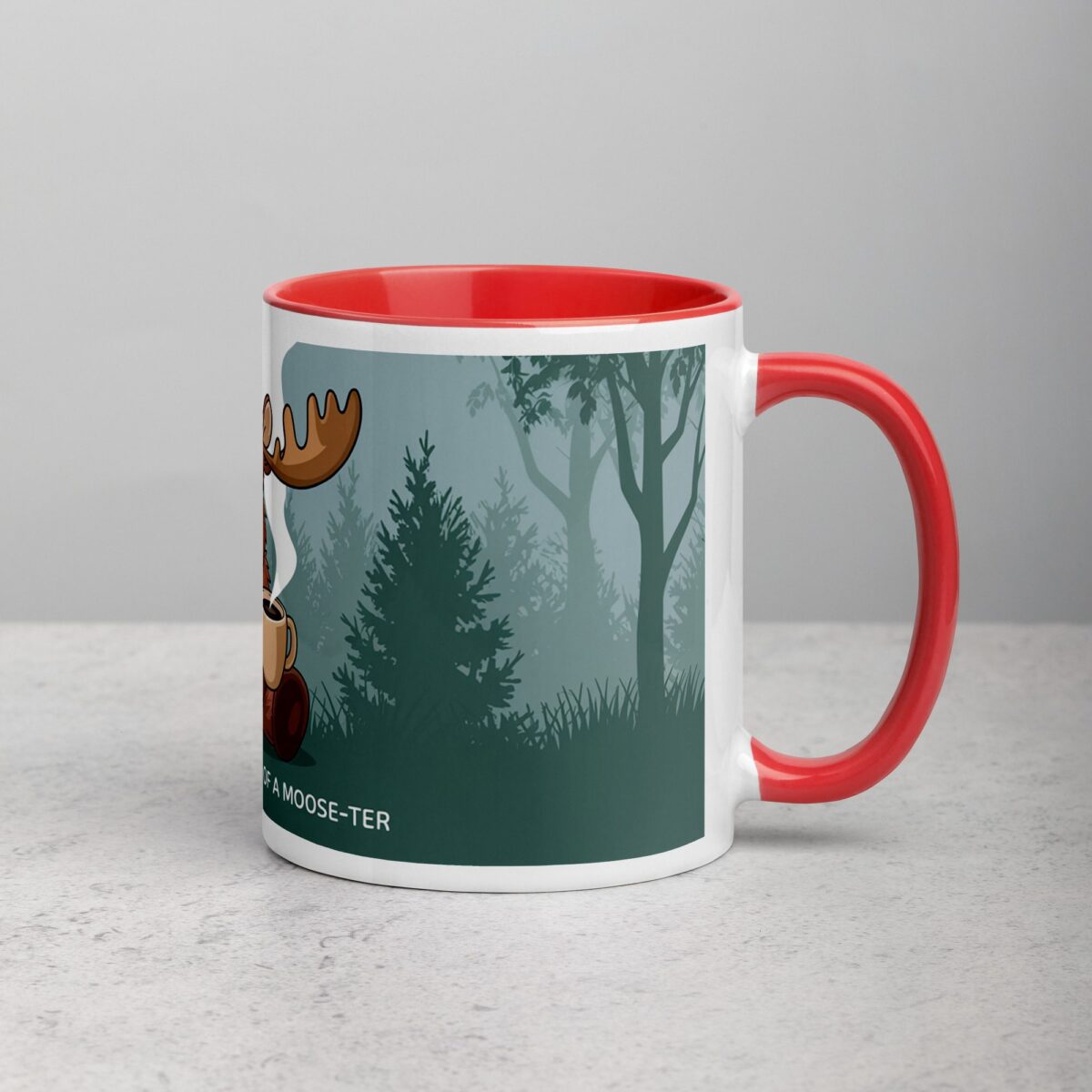 Coffee Makes Me Less of a Moose-ter Mug - Image 9
