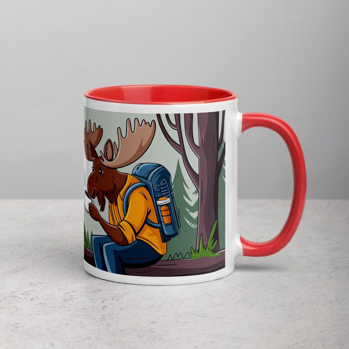 Adventure Awaits, But First Coffee Moose Mug - Image 9