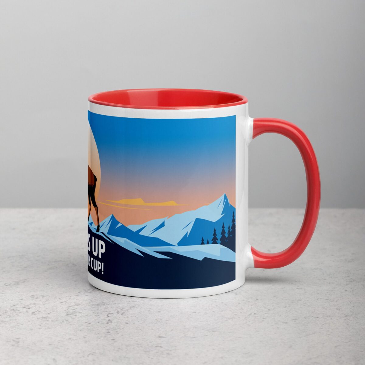 Antlers Up for Another Cup! Moose Mug - Image 9