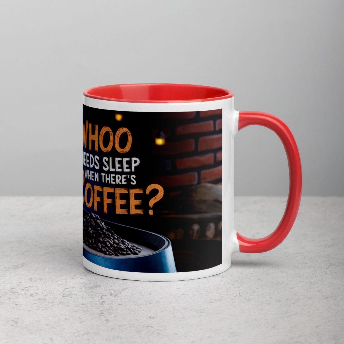 Whoo Needs Sleep When There's Coffee? Owl Mug - Image 9