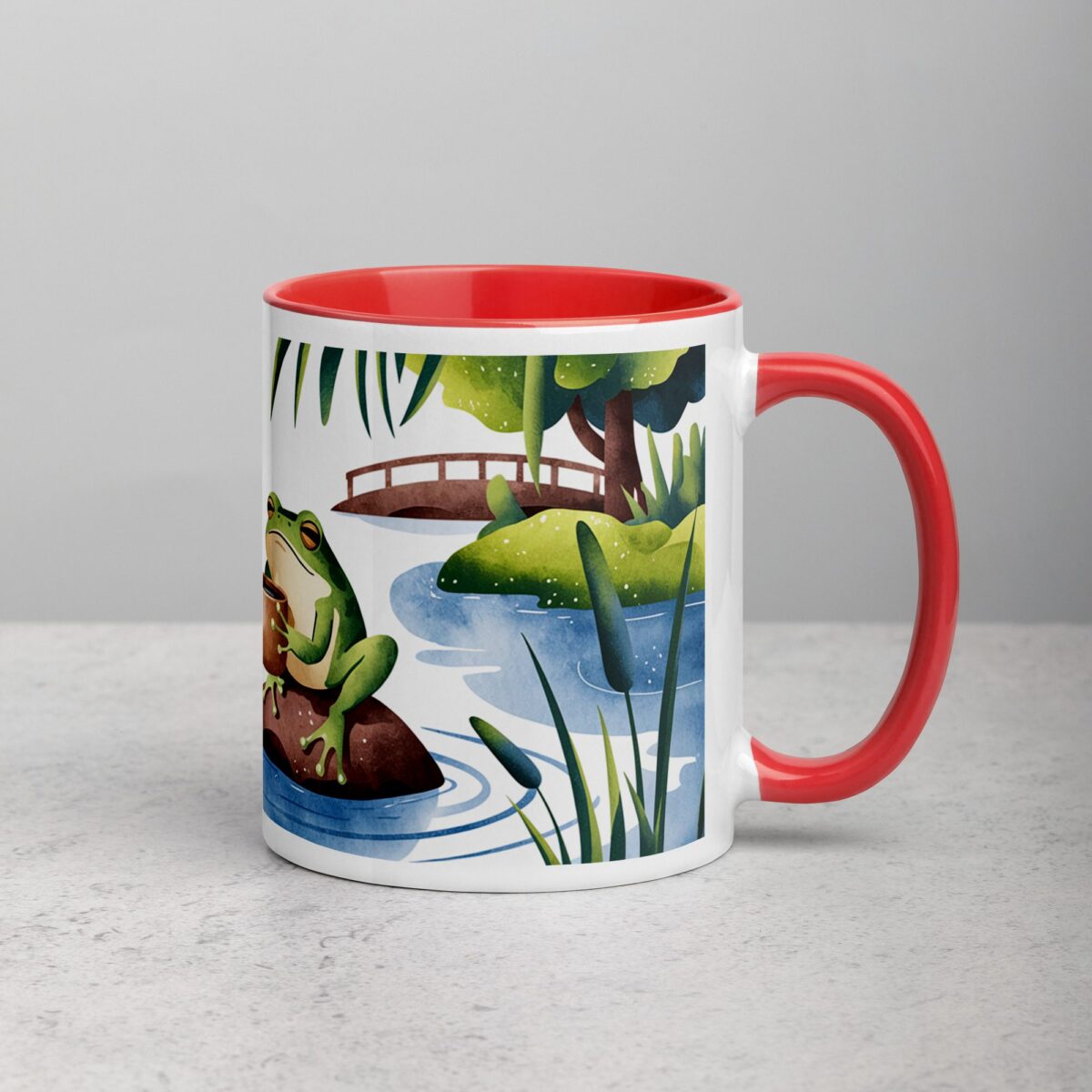 Pond Life, Coffee First Mug - Image 9