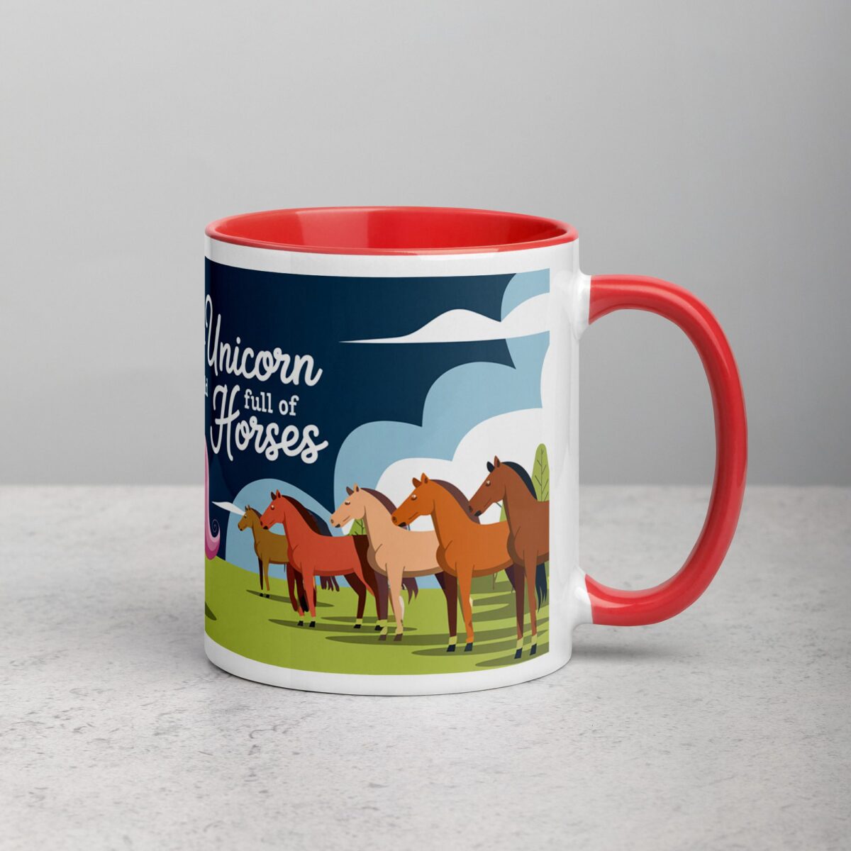 Be a Unicorn in a World Full of Horses Mug - Image 9