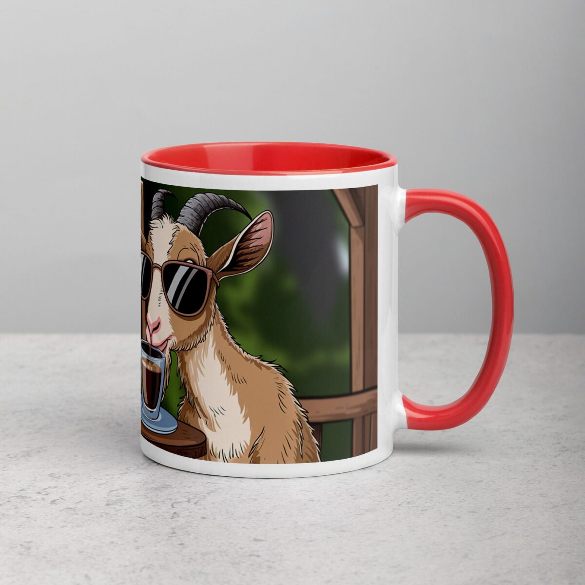 Espresso Yourself, Goat Style Coffee Mug - Image 9