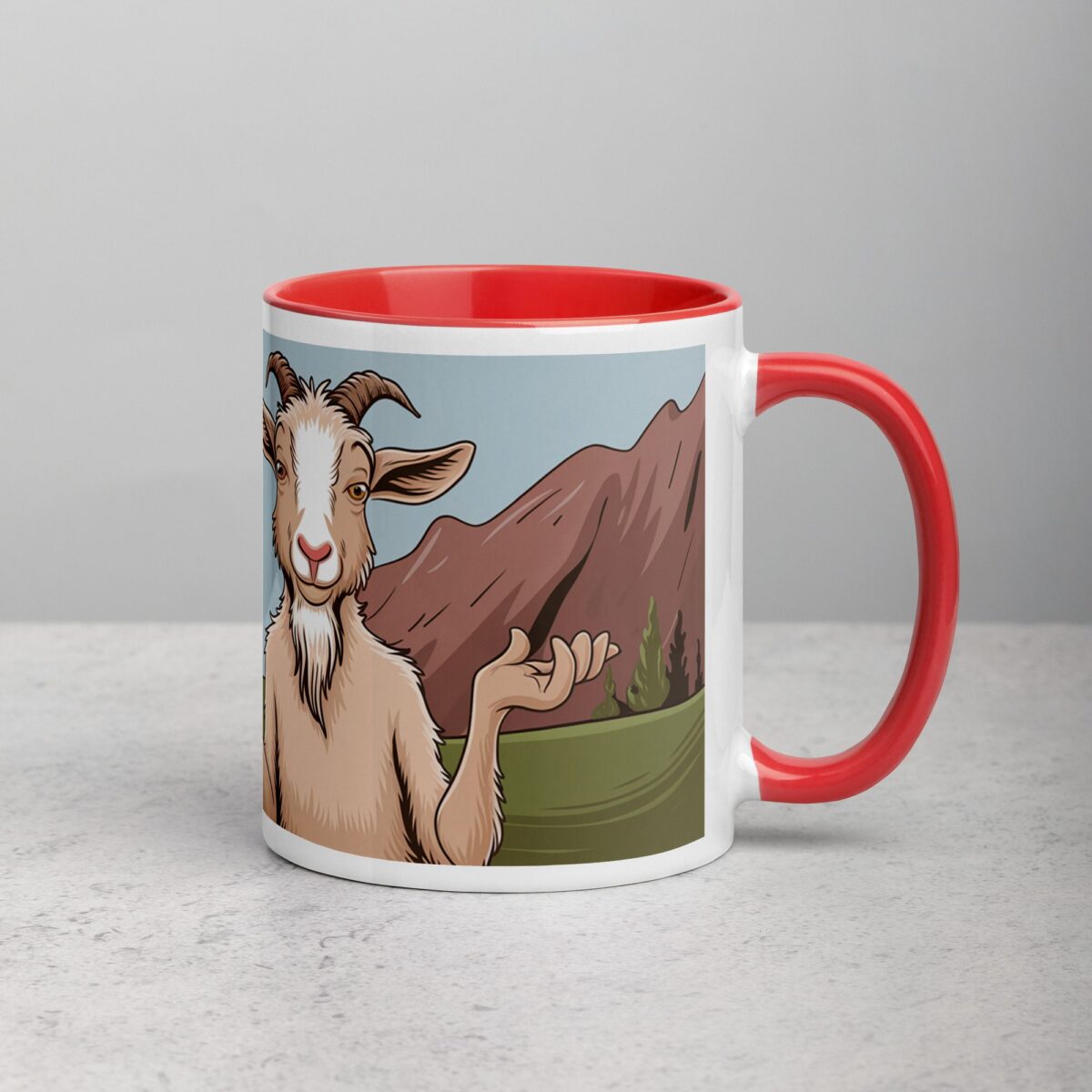 Bleat Happens, Drink Coffee Goat Mug - Image 9