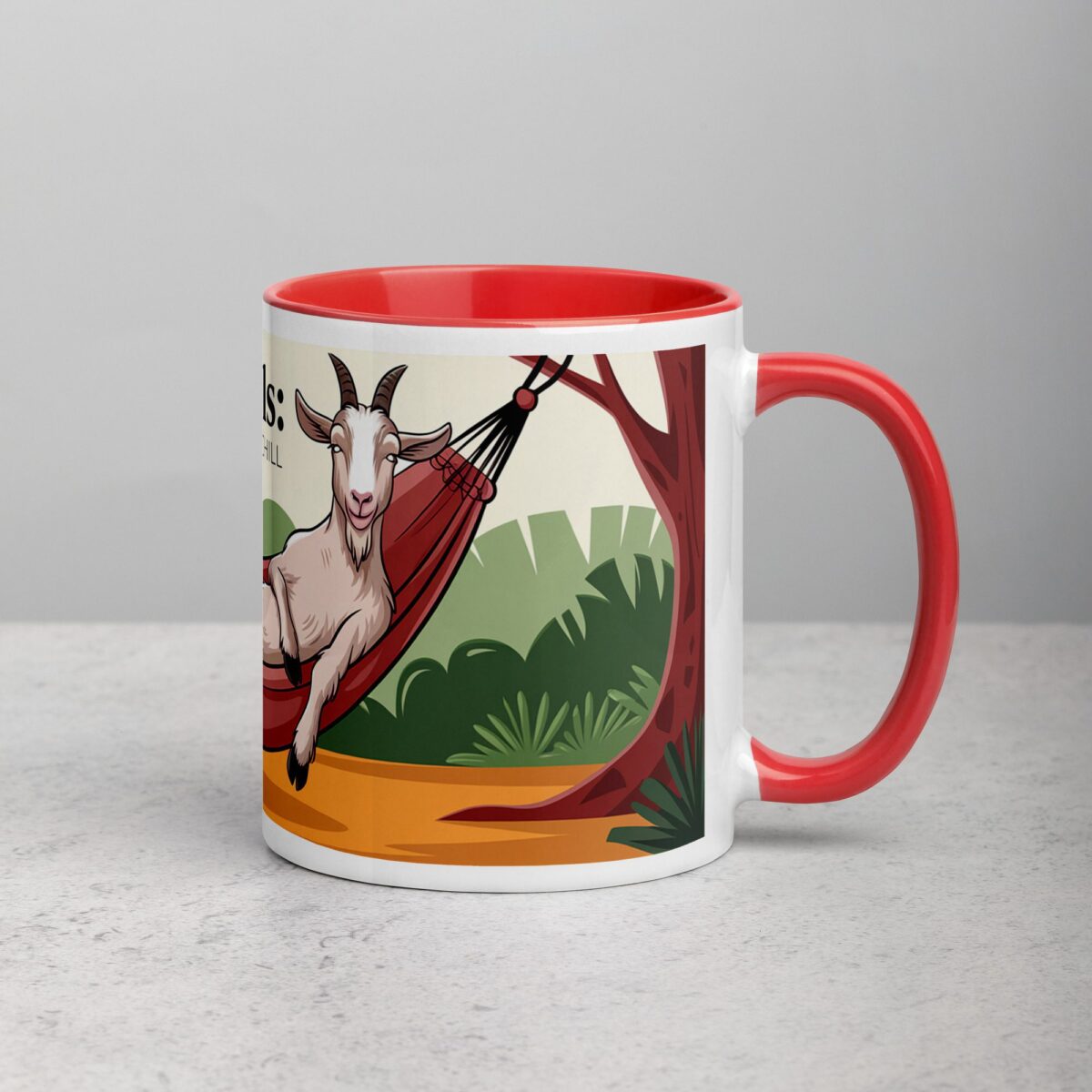 Goat Goals: Coffee and Chill Mug - Image 9