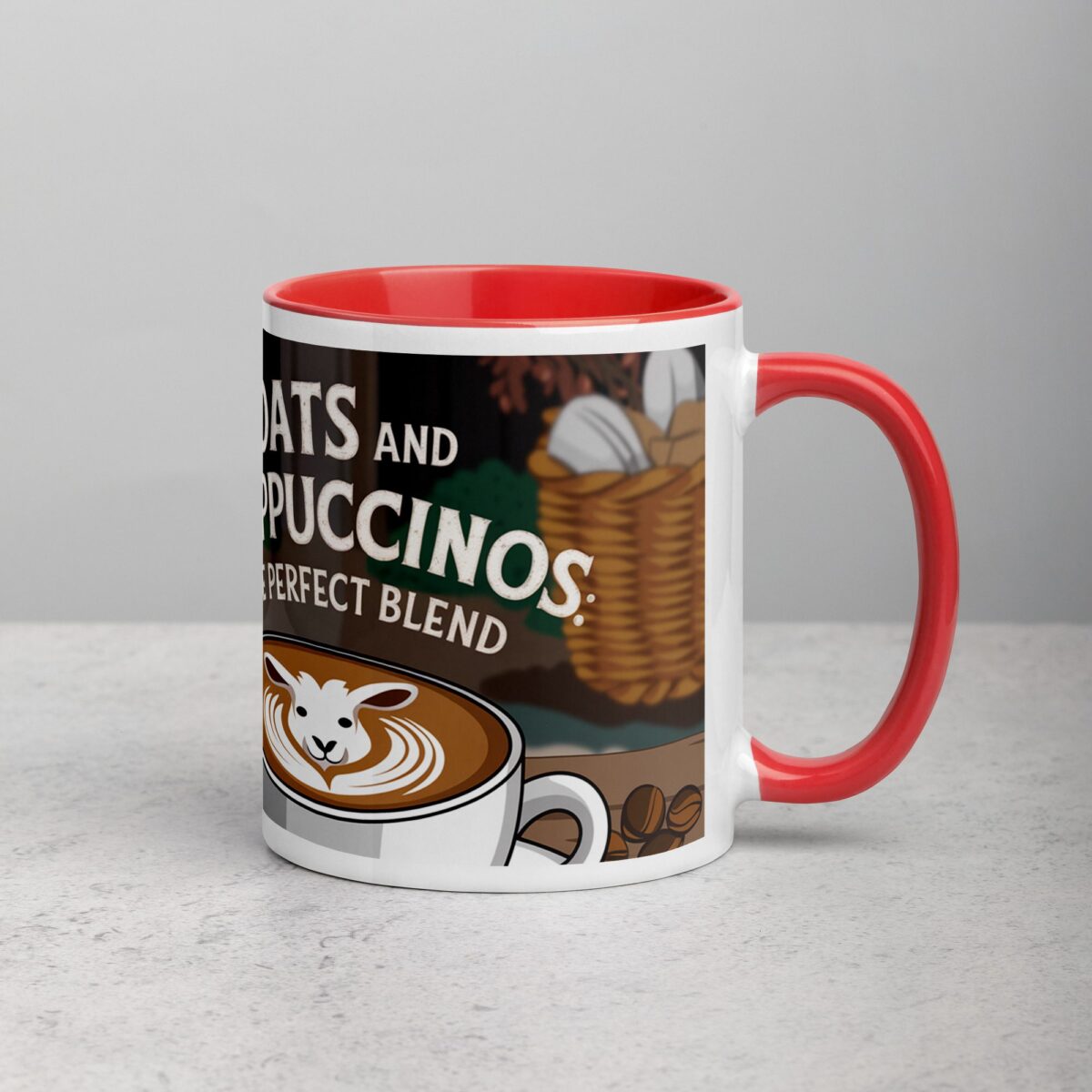 Goats and Cappuccinos: The Perfect Blend Coffee Mug - Image 9