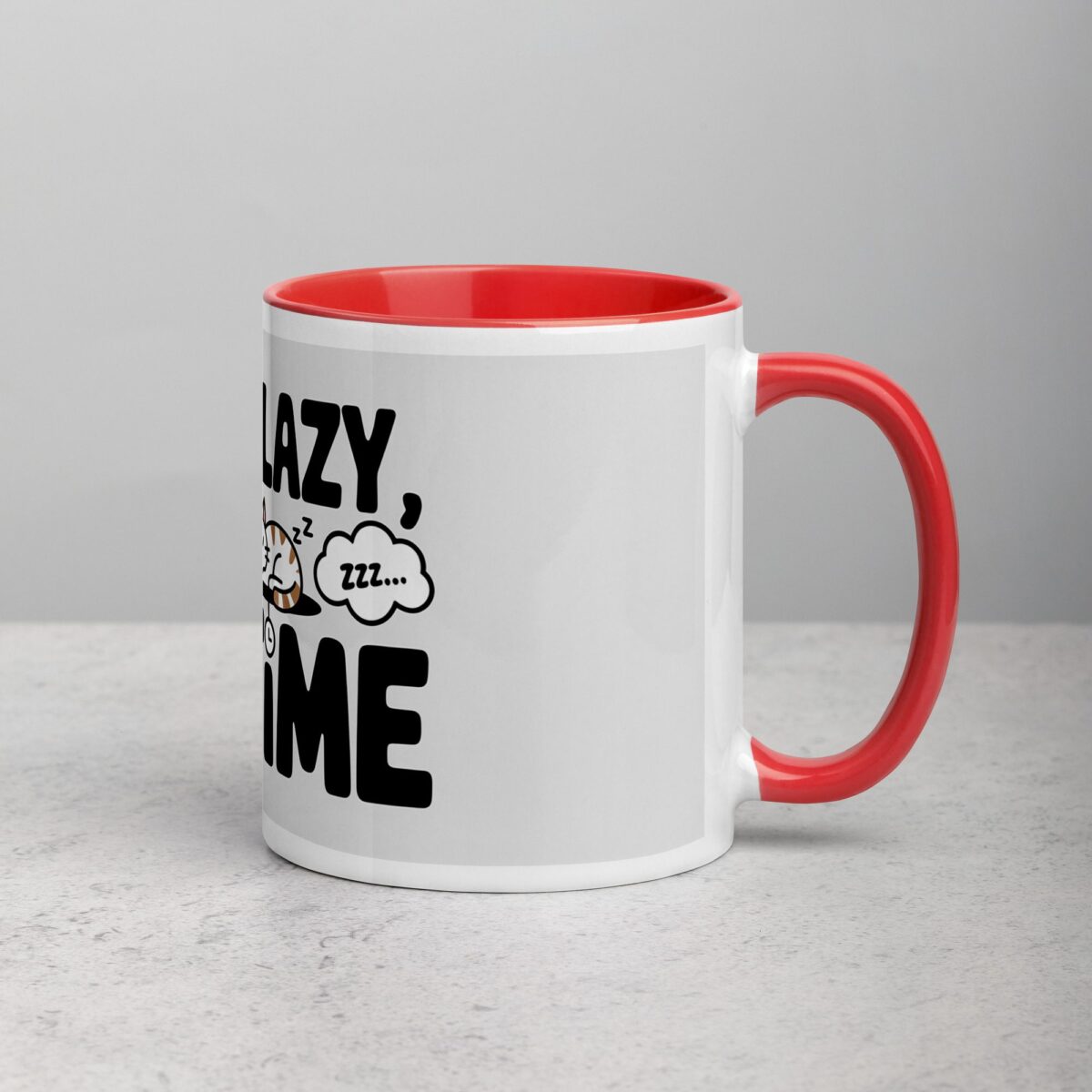 I’m Not Lazy, I’m on Cat Time Coffee Mug - Image 9