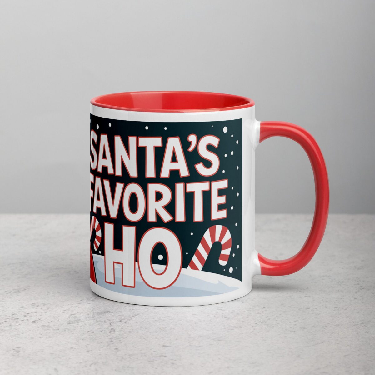Santa’s Favorite Ho Christmas Coffee Mug - Image 9