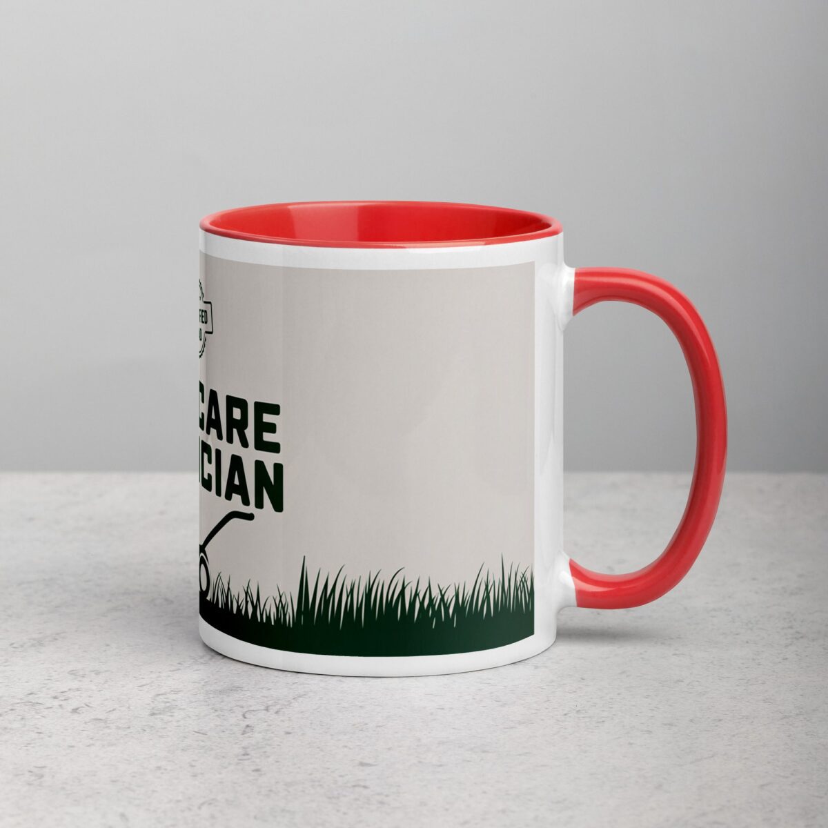 Official Lawn Care Technician Dad Coffee Mug - Image 9