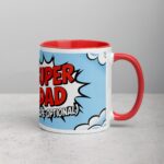 Super Dad Superhero Coffee Mug - Image 9
