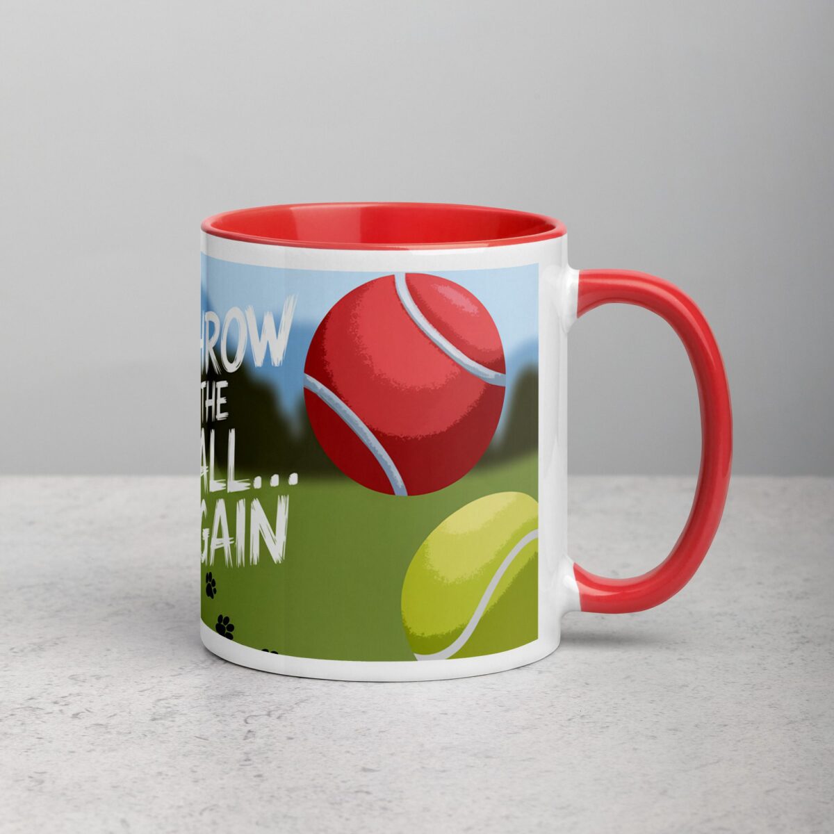 Throw the Ball… Again Dog Coffee Mug - Image 9