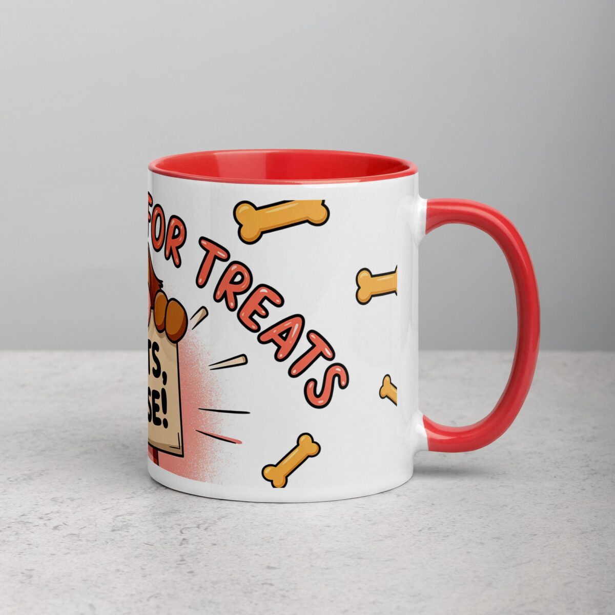 Will Work for Treats Dog Coffee Mug - Image 9