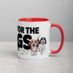 I’m Here for the Dogs Coffee Mug - Image 9