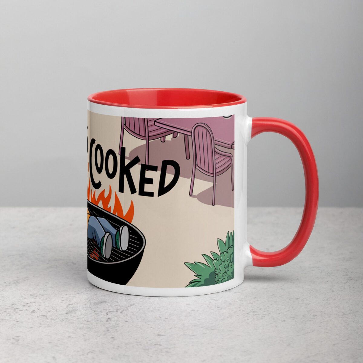 He Is Cooked Coffee Mug & Tea Cup - Image 9