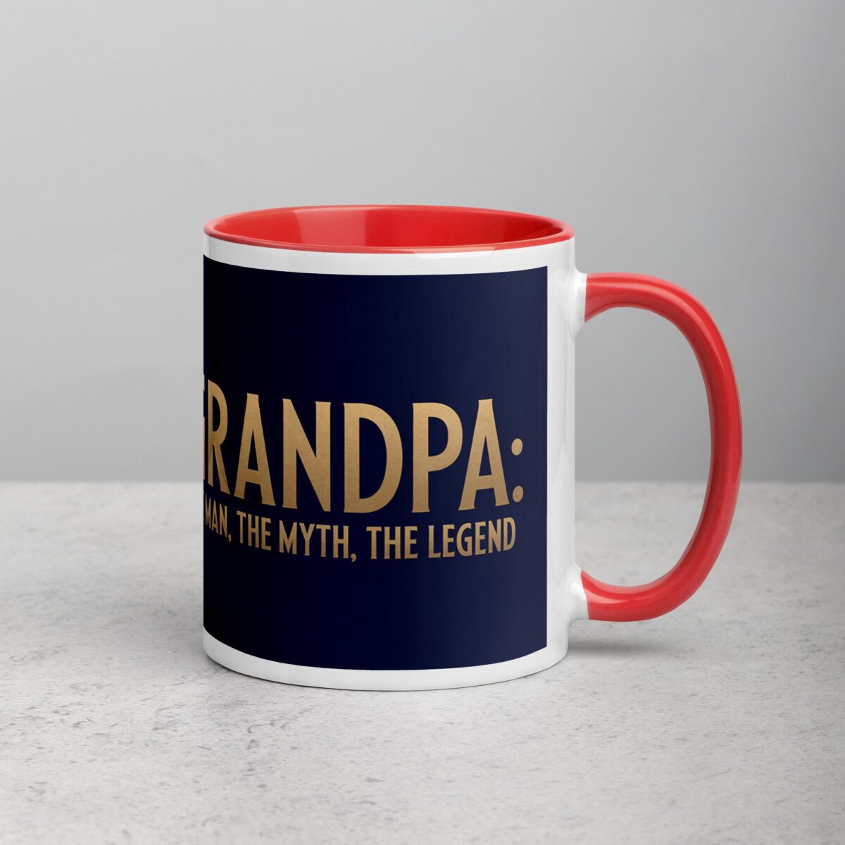 Grandpa: The Man, The Myth, The Legend Mug - Image 9