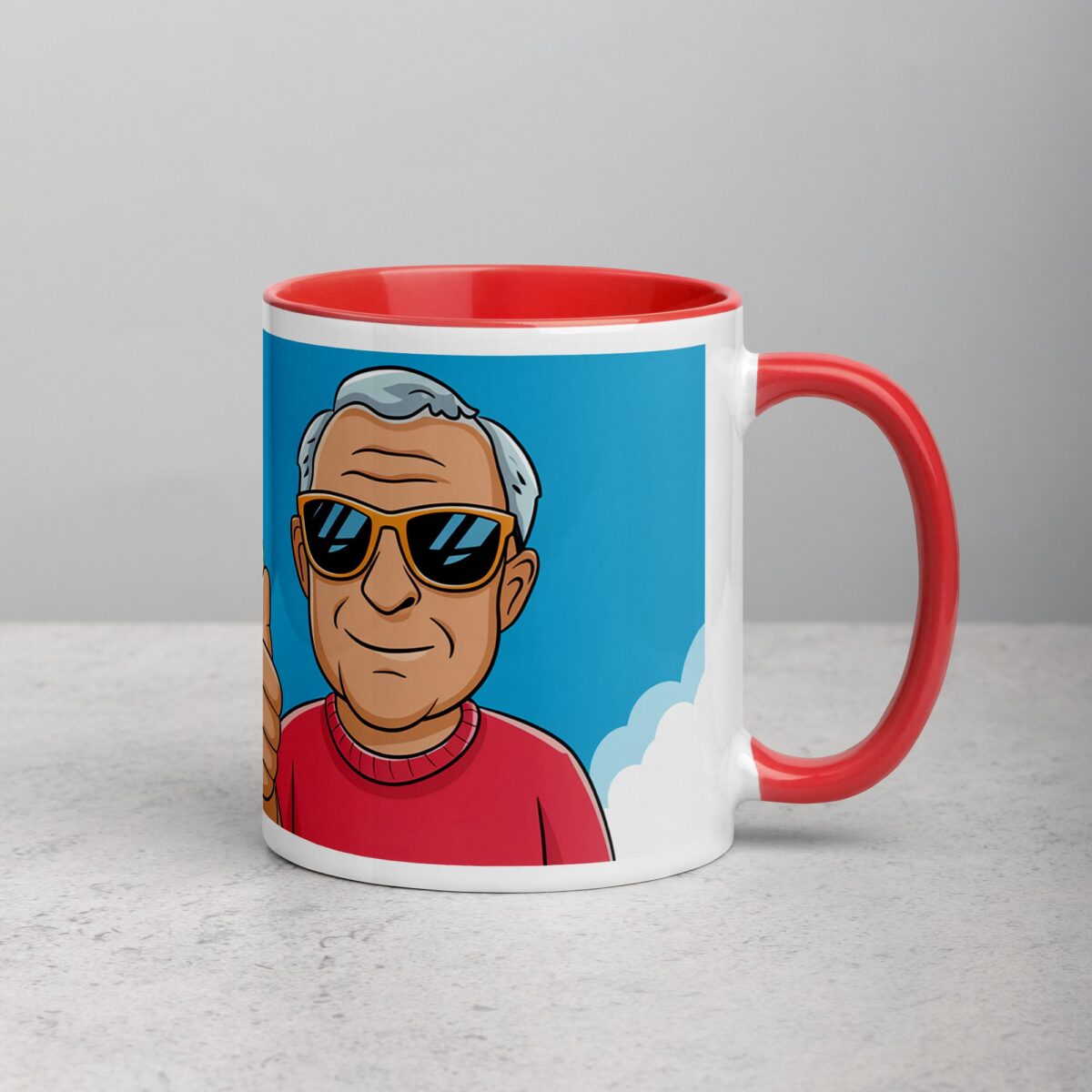 Cool Grandpa (Just Don’t Ask the Kids) Coffee Mug - Image 9