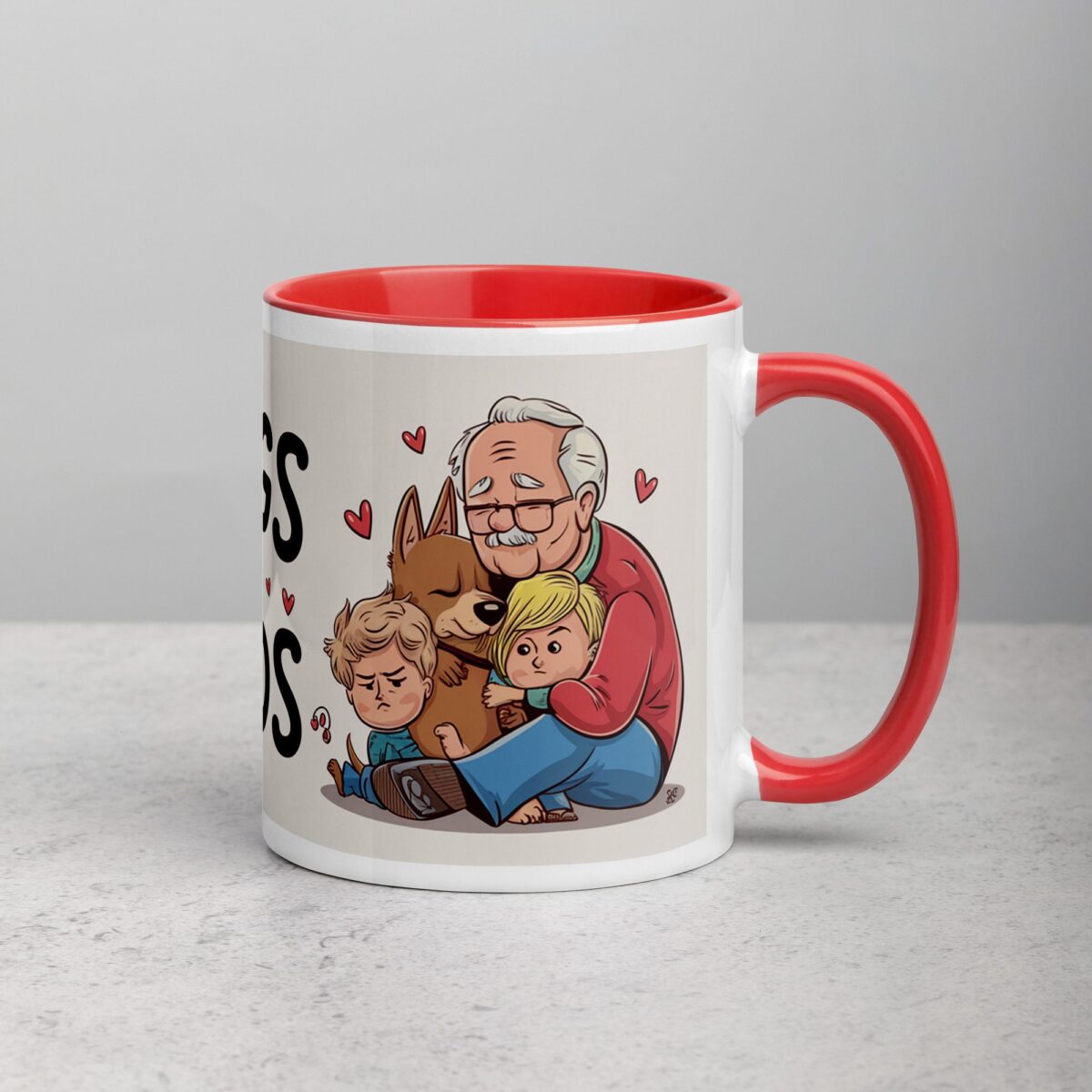 Granddogs & Grandkids Coffee Mug & Tea Cup - Image 9