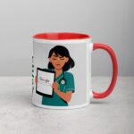 Because Patients Can’t Google Their Symptoms Nurse Mug - Image 9