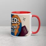 Retired: World’s Best Travel Agent for Myself Mug - Image 9