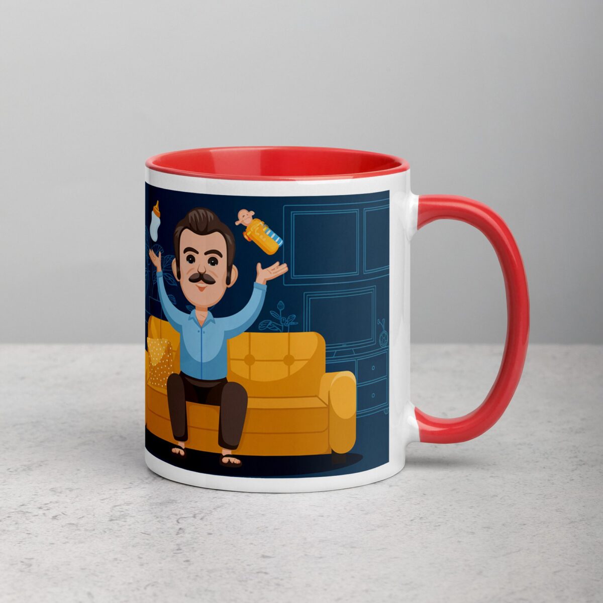 Uncle: The Legend, The Myth, The Babysitter Coffee Mug - Image 9