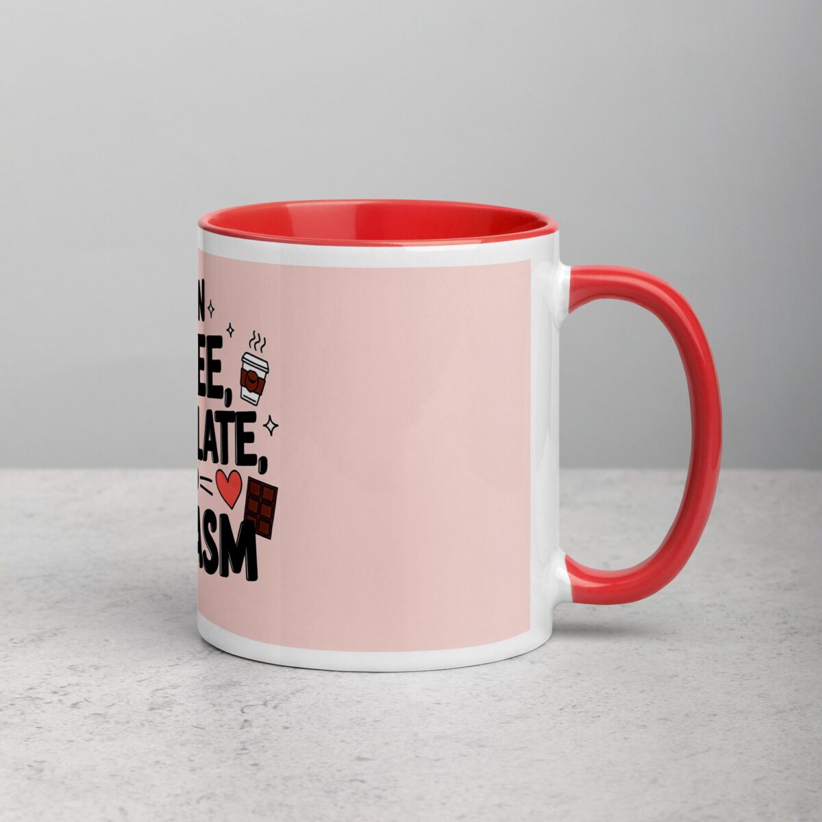 I Run on Coffee, Chocolate, and Sarcasm Coffee Mug - Image 9
