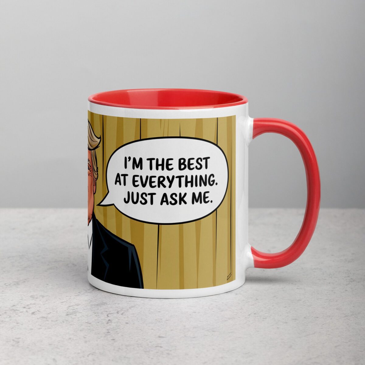 I’m the Best at Everything. Just Ask Me. Trump Mug - Image 9