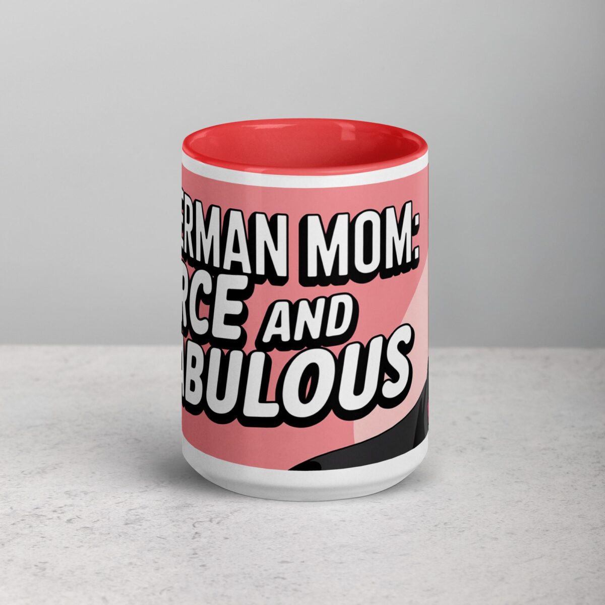 Doberman Mom: Fierce and Fabulous Coffee Mug - Image 11