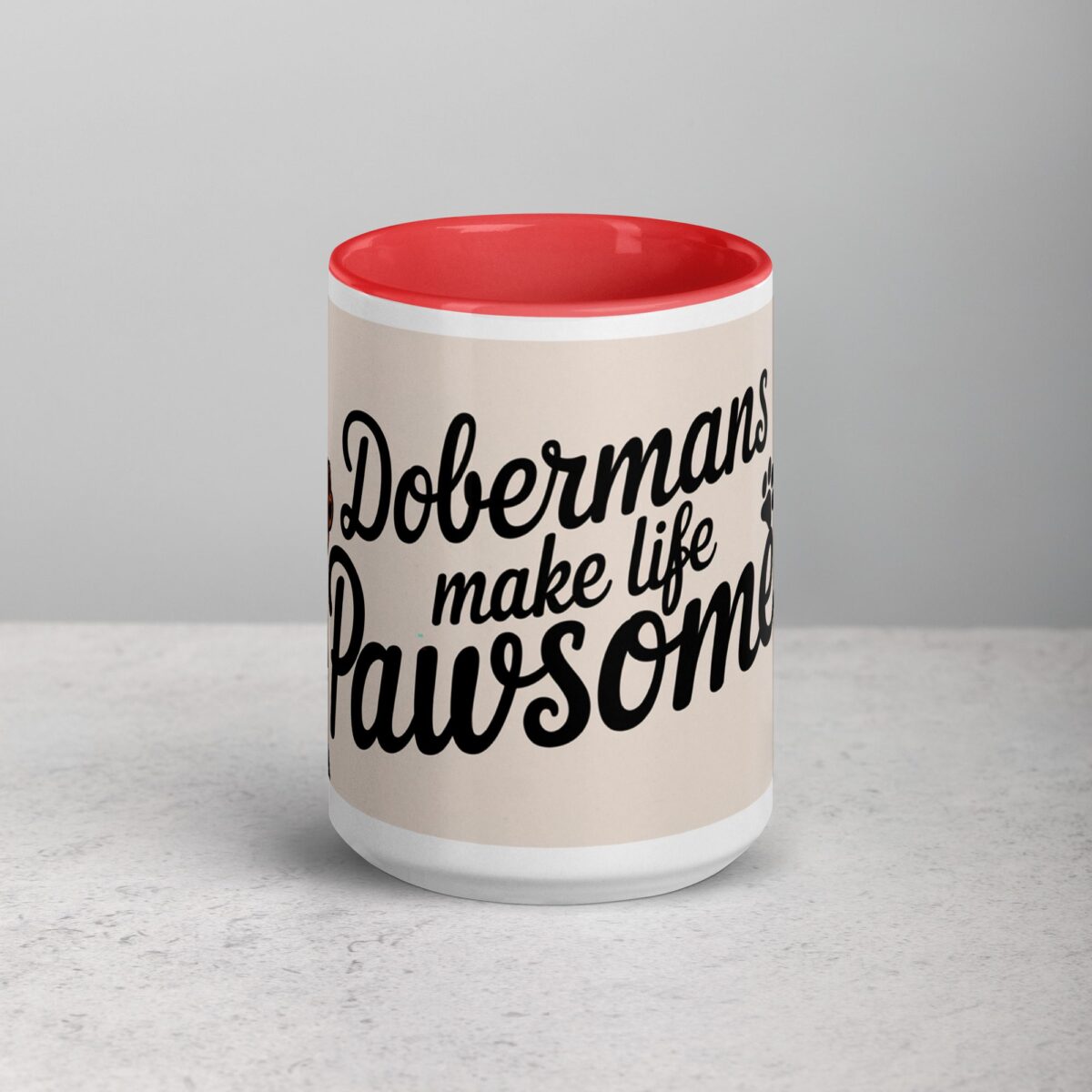 Dobermans Make Life Pawsome Coffee Mug - Image 11