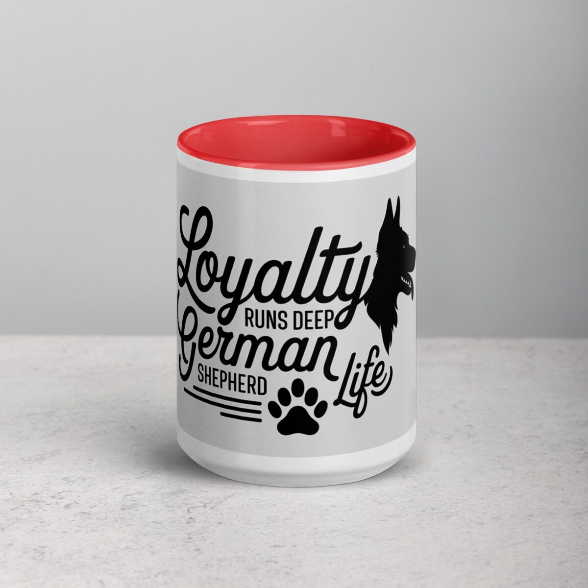 Loyalty Runs Deep: German Shepherd Life Coffee Mug - Image 10