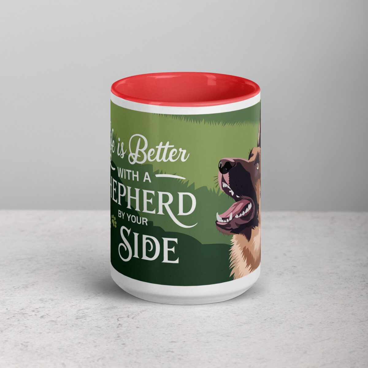Life Is Better with a Shepherd by Your Side Coffee Mug - Image 10