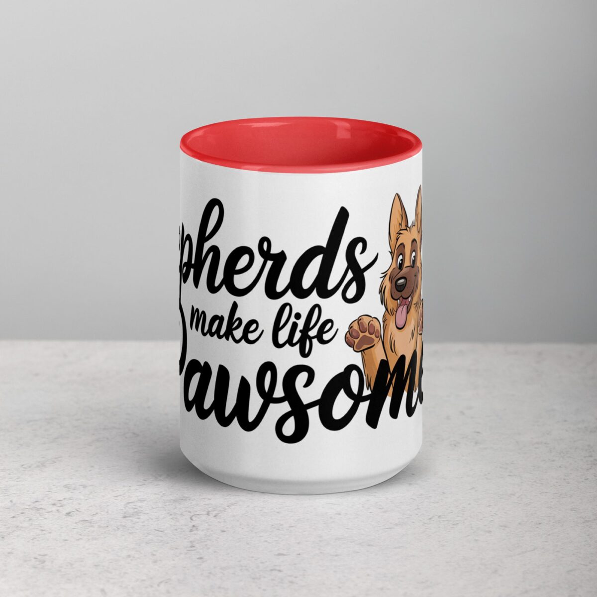 Shepherds Make Life Pawsome Coffee Mug - Image 10