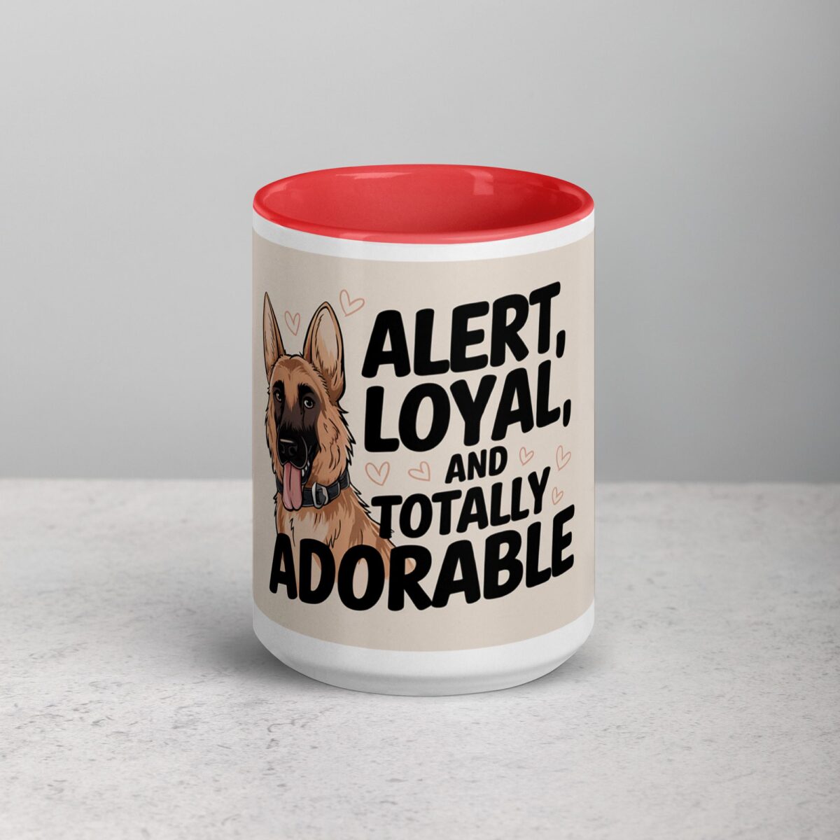 Loyal & Totally Adorable German Shepherd Coffee Mug - Image 10