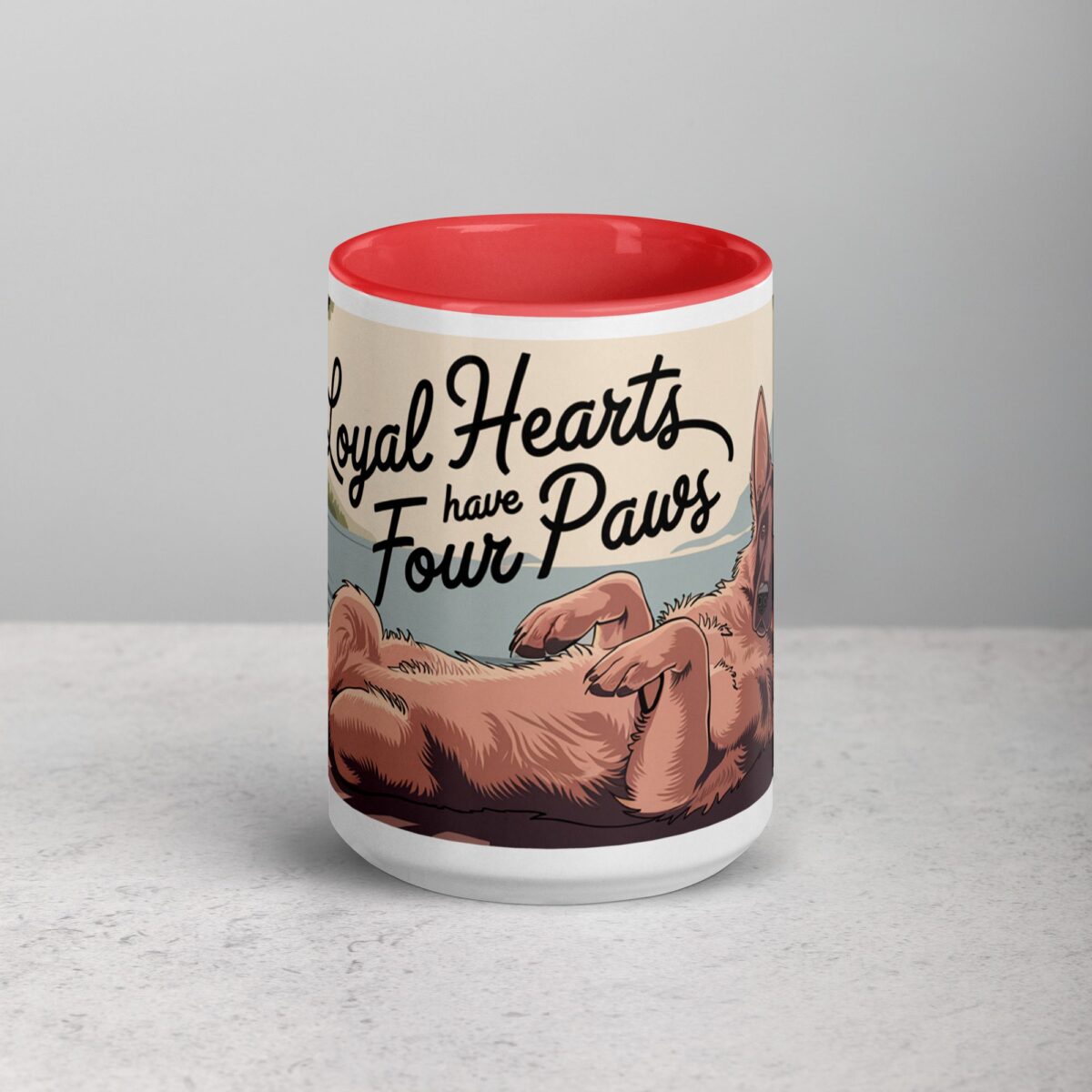 Loyal Hearts Have Four Paws Coffee Mug - Image 10