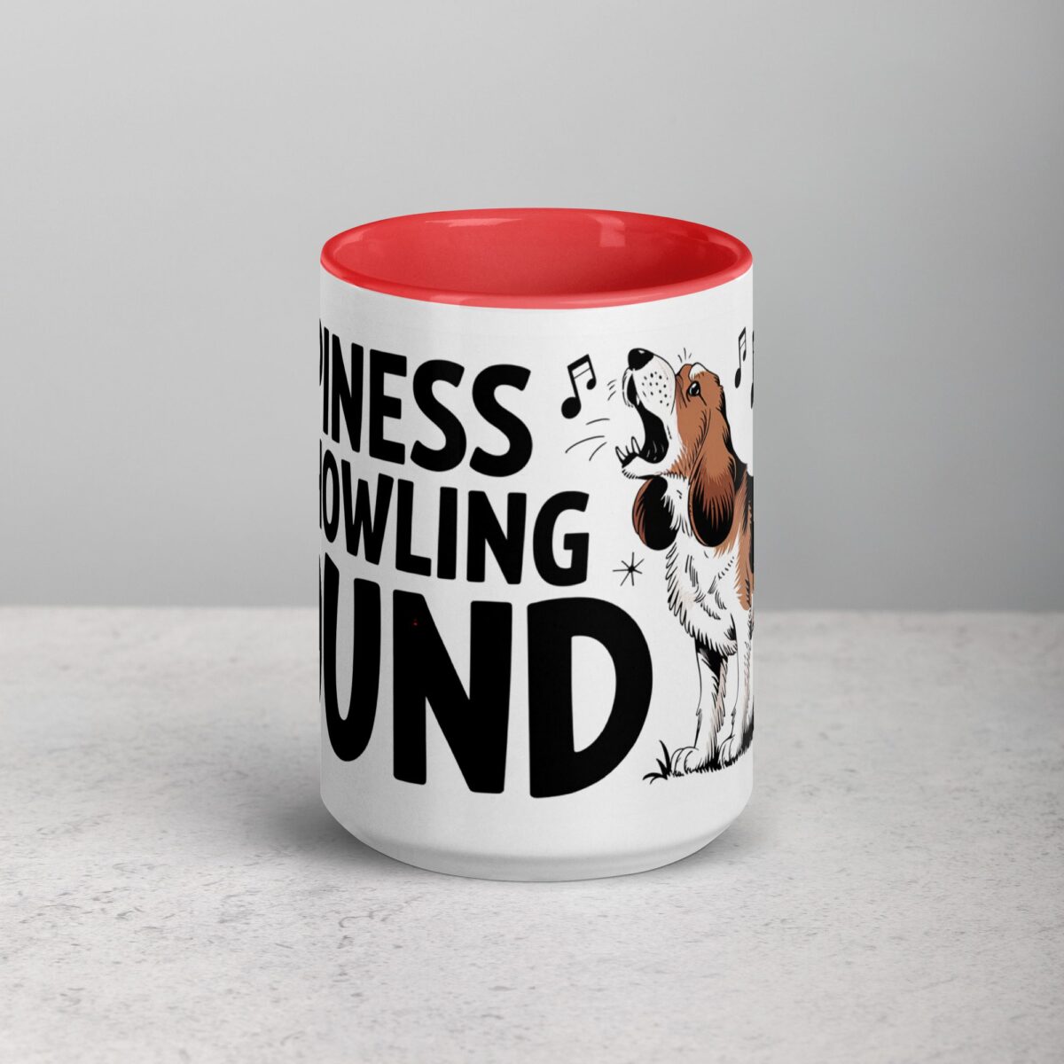Happiness Is a Howling Hound Coffee Mug - Image 10