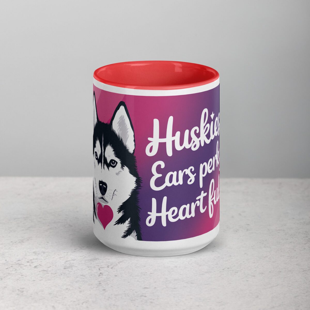 Huskies: Ears Perky, Heart Full Coffee Mug - Image 10
