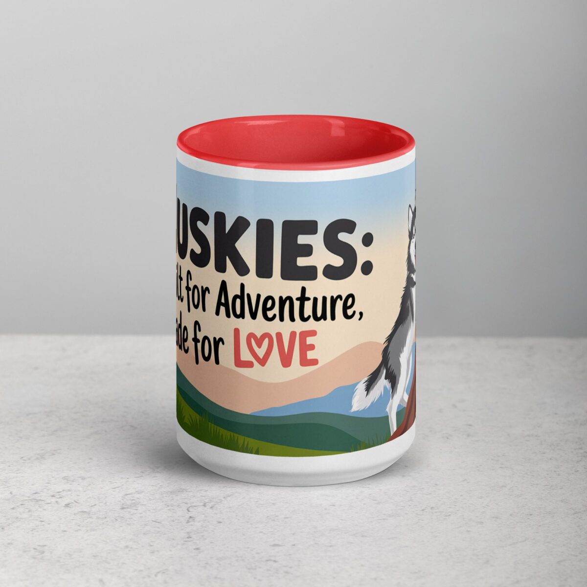 Huskies: Built for Adventure, Made for Love Mug - Image 10