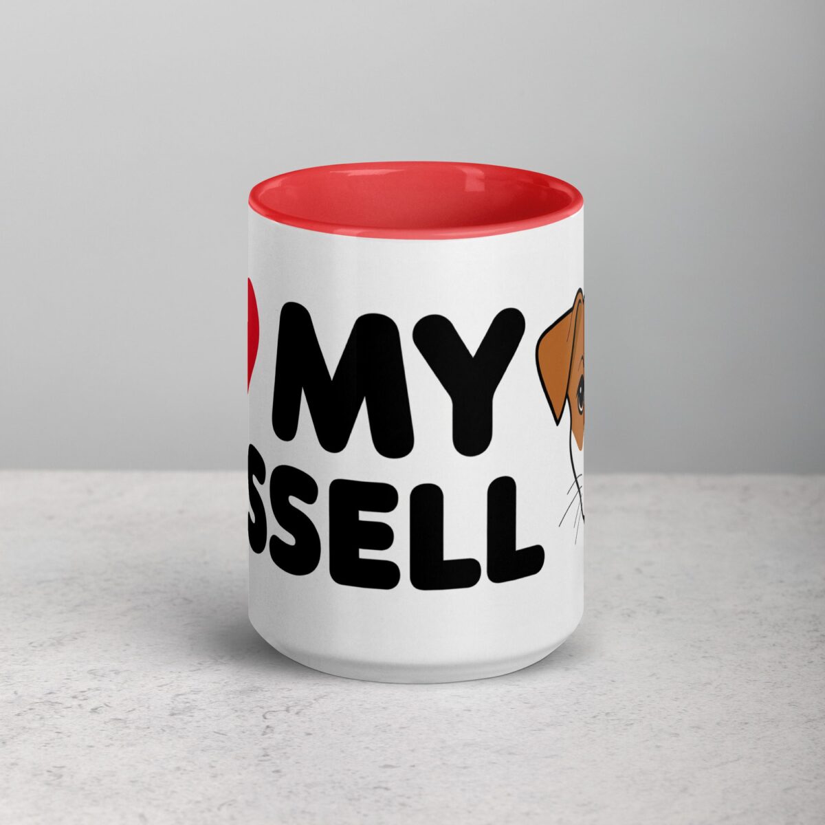 I ❤️ My Jack Russell Coffee Mug & Tea Cup - Image 10