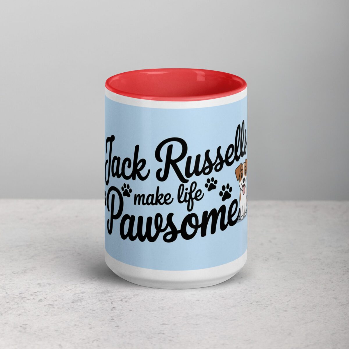 Jack Russells Make Life Pawsome Coffee Mug - Image 10
