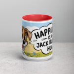 Happiness Is a Jack Russell Hug Coffee Mug & Tea Cup - Image 10