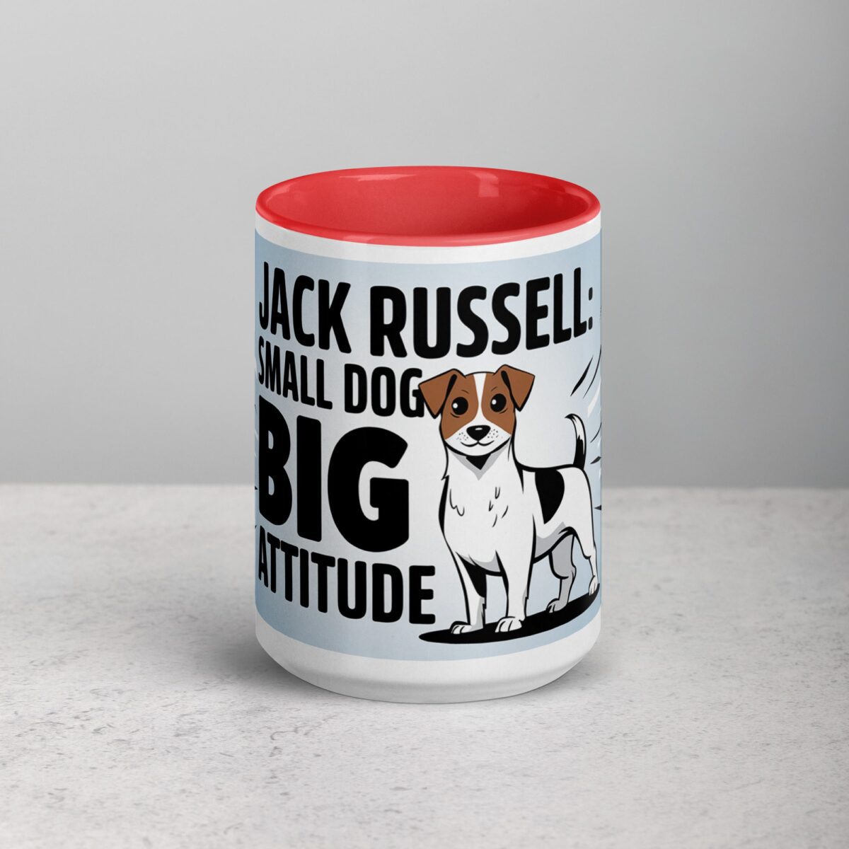 Jack Russell: Small Dog, Big Attitude Coffee Mug - Image 10