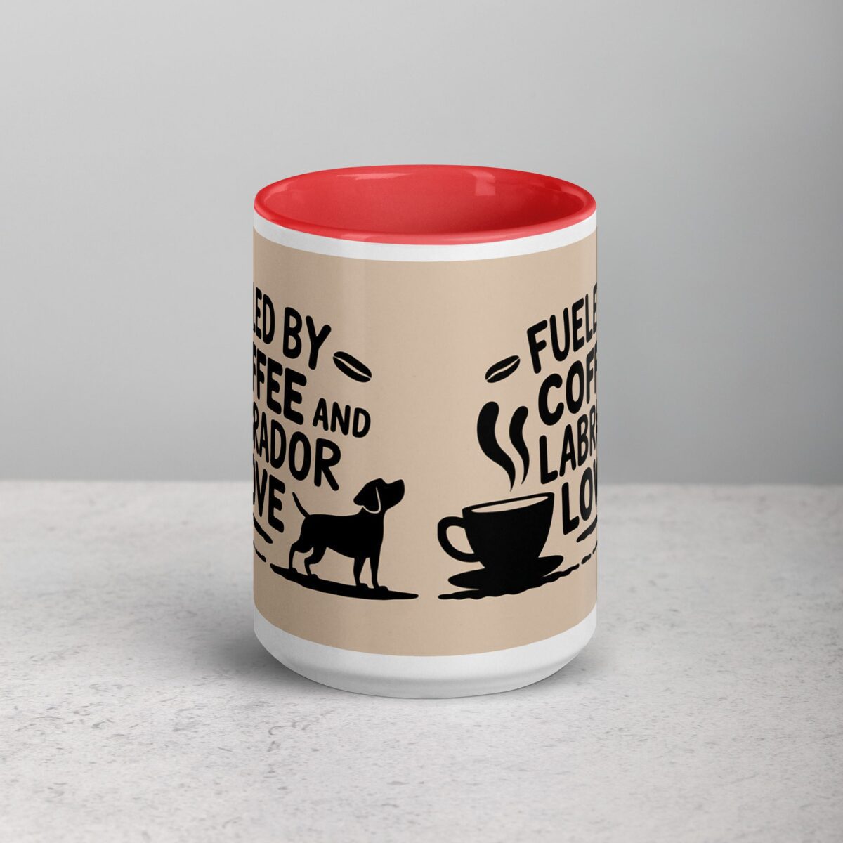 Fueled by Coffee and Labrador Love Mug - Image 10