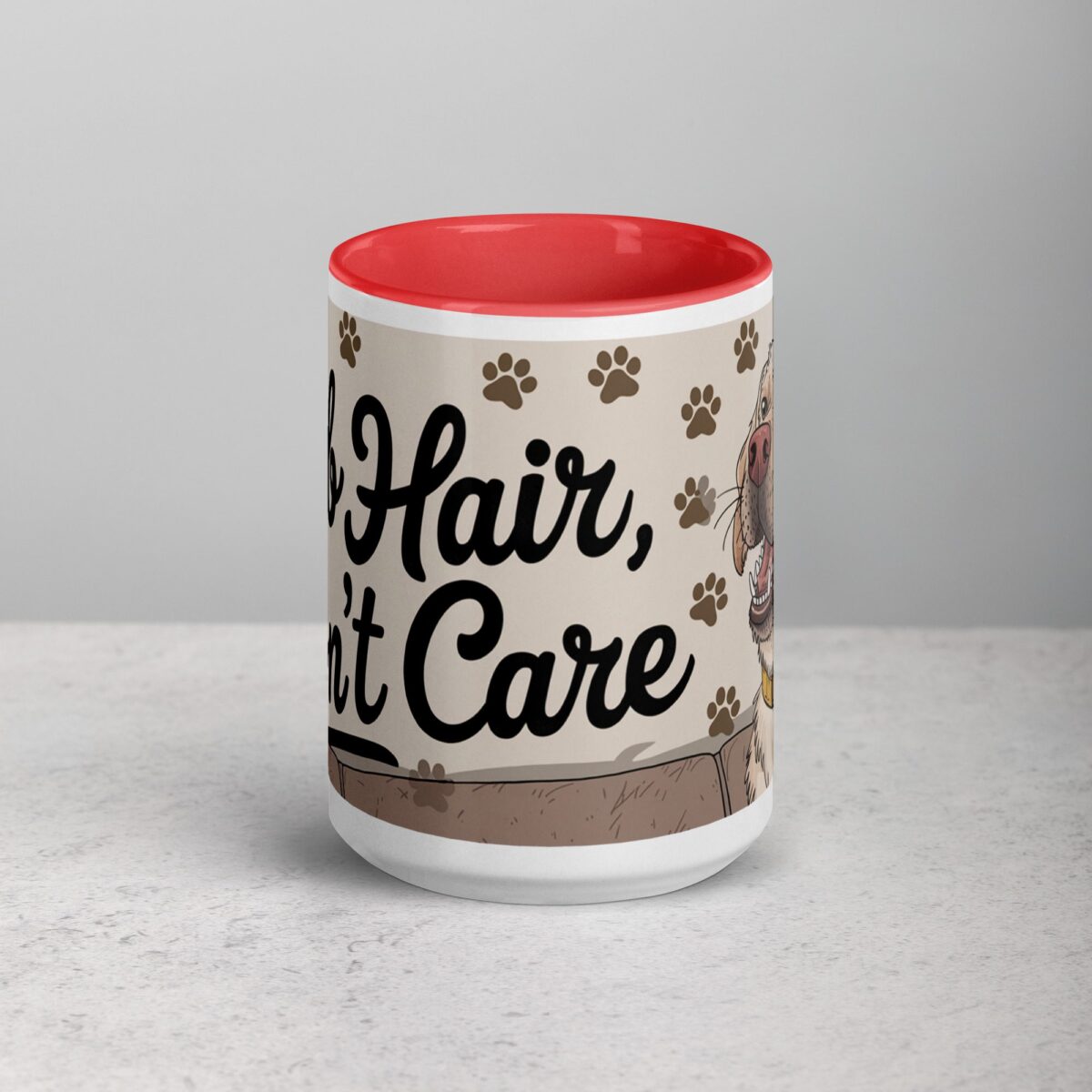 Lab Hair, Don’t Care Labrador Coffee Mug - Image 10