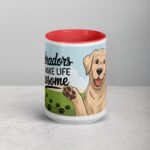 Labradors Make Life Pawsome Coffee Mug - Image 10