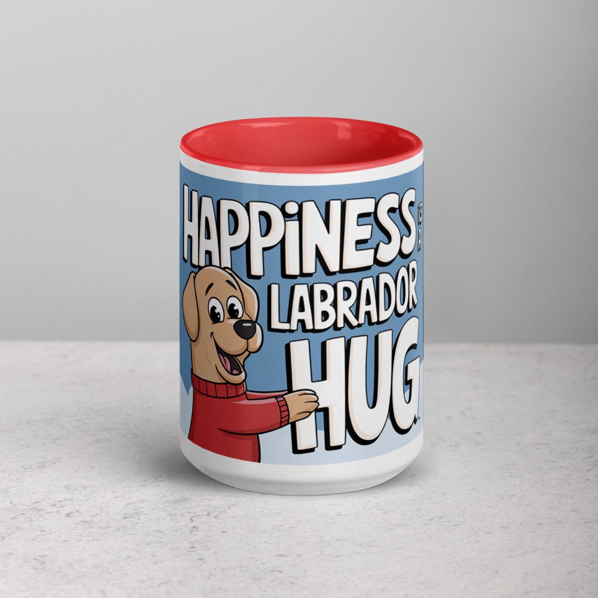 Happiness Is a Labrador Hug Coffee Mug - Image 10