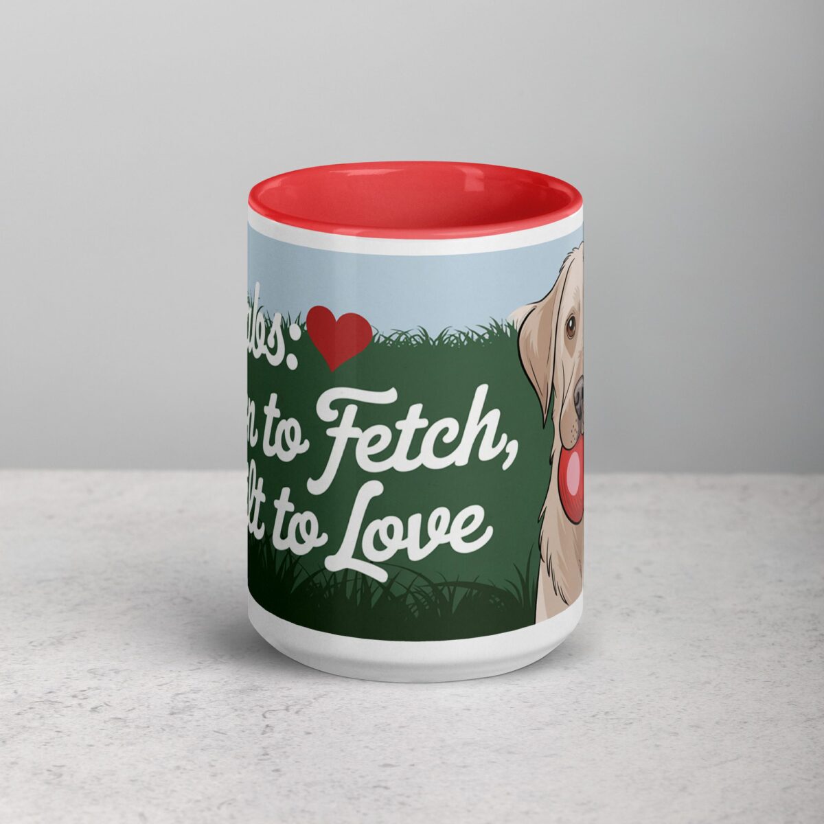 Labs: Born to Fetch, Built to Love Coffee Mug - Image 10