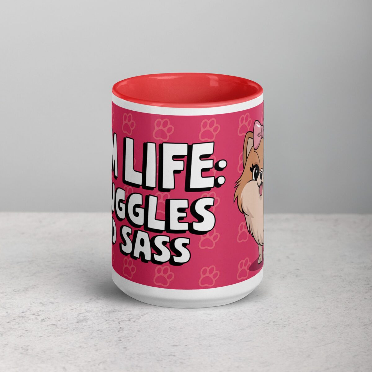 Pom Life: Snuggles and Sass Coffee Mug - Image 10