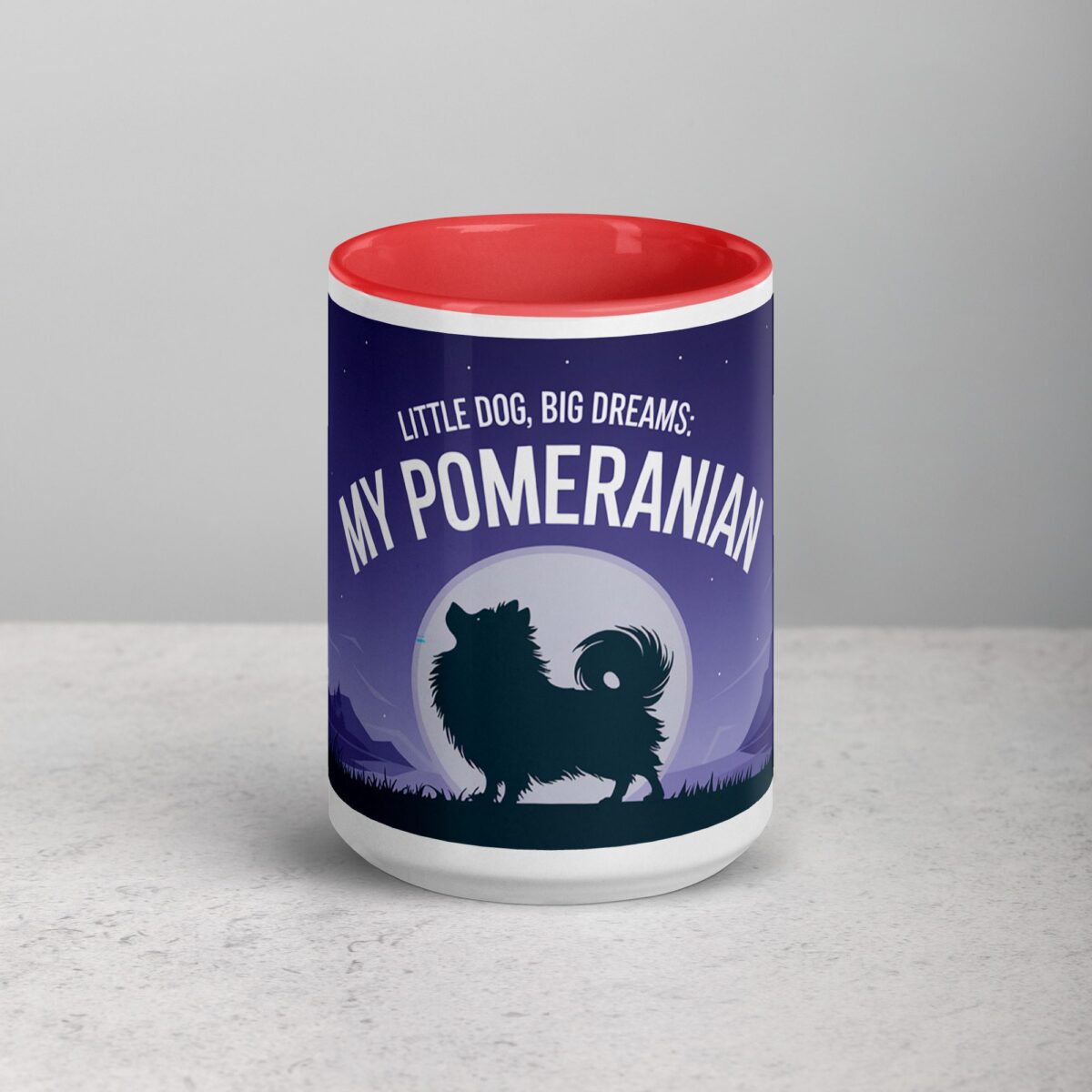 Little Dog, Big Dreams: My Pomeranian Coffee Mug - Image 10