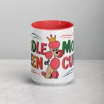 Poodle Mom: Queen of Curls Coffee Mug - Image 10